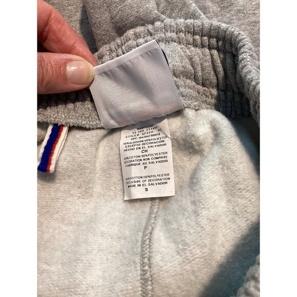 CHAMPION Jogger Sweatpants Camo Logo Grey Size Small Athletic - Picture 6 of 6